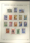 Stamp of Russia » Russia / Soviet Union Collections and Lots 1945-1970 SOVIET UNION Collection in Schaubek albu