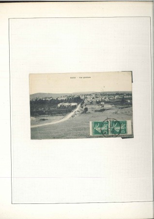 Stamp of Colonies françaises » Algérie 1912-57, +60 lettres/cartes avec timbres de carnet