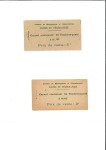 Stamp of Colonies françaises » Madagascar (Poste française) 1908 Filanzane 5c vert et olive en deux carnets co