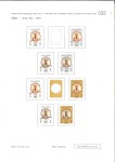 Stamp of Libya Courvoisier archive of imperforate progressive proofs