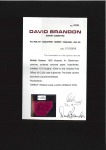 Stamp of British Guiana 1856 4c Black on Magenta, lower corners trimmed of