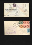 Stamp of United States 1927-33, Airmail group of four covers incl. 1927 C