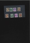 Stamp of Greece » Ionian Islands Zakynthos 1943 Set of 8 values 10c, 25c, 50c and Airs 50c ea