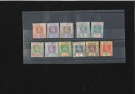 Stamp of Gambia 1902-05 2d, 3d, 4d, 6d to 3s and 1904-06 5d and 7