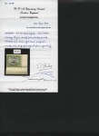 Stamp of Zanzibar 1913 20r Black and green with variety FRAME DOUBLY
