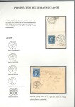 Stamp of France 1860 La période transitoire en SAVOIE, Exposition 