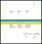 Stamp of Olympics » 1972 Munich Cased Gold First Place Winner’s Medal Awarded for Swimming