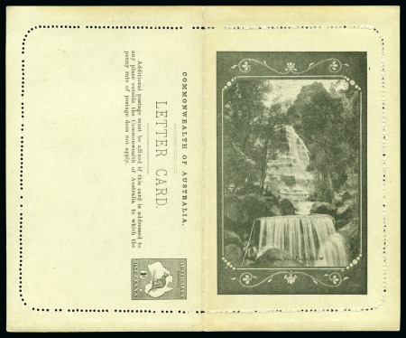 Stamp of Large Lots and Collections 1850s-1990s, WATERFALLS thematic collection written up in 10 albums & 2 folders