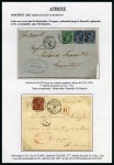 Stamp of France AFRIQUECollection de 33 lettres sur pages d'exposition