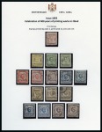 Stamp of Montenegro 1874-1945, Extensive and attractive exhibition collection