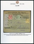 Stamp of Montenegro 1874-1945, Extensive and attractive exhibition collection