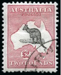 Stamp of Australia » Collections 1912-66 Old-time collection on thirteen large hand-drawn