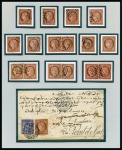 Stamp of Colonies françaises 1859-77 Superbe collection sur 43 feuilles en album