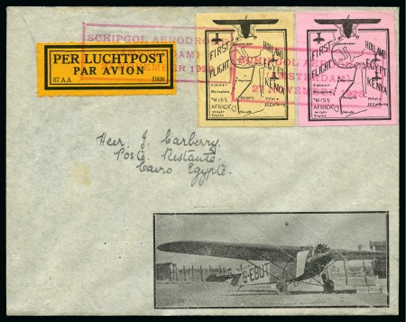 Stamp of Ireland » Airmails 1928 (Nov 27) "Miss Africa" flight from Amsterdam to Cairo