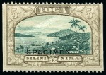 Stamp of Tonga 1897 Issue group of four proofs on carton paper