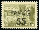 Stamp of Italy » Italy Fiume 1918-21, Specialised collection of FIUME housed in