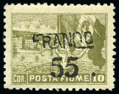 Stamp of Italy » Italy Fiume 1918-21, Specialised collection of FIUME housed in