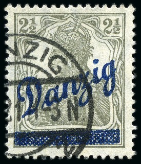 Stamp of Germany » Danzig 1920-1937, Attractive collection with better stamps