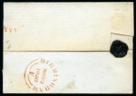 Stamp of Great Britain » 1840 1d Black and 1d Red plates 1a to 11 1841 (Nov 23) Wrapper (no sideflaps) sent within the the Birmingham area with 1840 1d black pl.3 BI and "SUTTON / COLDFIELD" hs