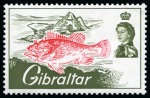 Stamp of Gibraltar » Collections 1886-1966, Mint collection on stockcards incl. the very rare 1889-96 10c with MISSING VALUE TABLET