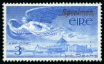 Stamp of Ireland » Airmails 1948 (Apr 7) 1d, 3d, 6d and 1s with "Specimen." overprint