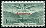 Stamp of Ireland » Airmails 1948 (Apr 7) 1d, 3d, 6d and 1s with "Specimen." overprint