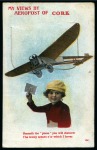Stamp of Ireland » Airmails 1824-1919, Collection of Aviation pioneers and meetings in an album