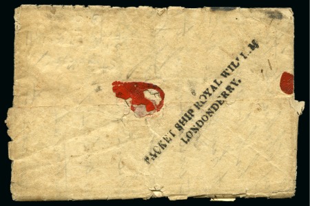 Stamp of Ireland » Collections 1817-1935, MARITIME, H&K Packet, TPO, RPO & RSO mail collection written in 8 albums