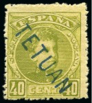 Stamp of Colonies françaises » Maroc Spanish Post Offices: 1872-1955 Attractive, specialised