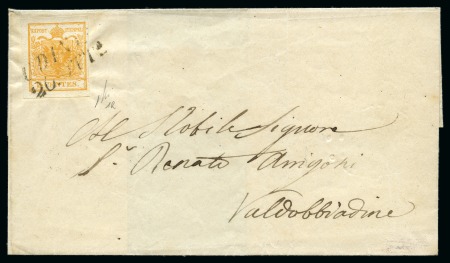 Stamp of Italy » Italy and Areas Collections and Lots 1765-1946 UDINE Postal history collection mounted on leaves