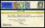 Stamp of Ireland » Airmails 1929-32, Irish Acceptances via the London-India service collection