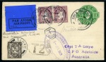 Stamp of Ireland » Airmails 1929-31, Irish Acceptances on flight services to Australasia and incoming from Australasia incl. internal Australia flights, collection in an album
