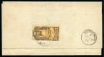 Stamp of Danish West Indies » Transit Mail CUBA TO PERU: 1876 Folded cover to Lima, prepaid with