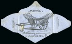 Stamp of Great Britain » Hand Illustrated and Printed Envelopes 1857 WM. Dray and Co's of London - Farm Carts, blue