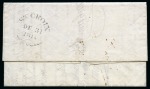 Stamp of Danish West Indies » Pre-Philately and Stampless Covers 1814 (31 Dec.) Folded cover from St.Croix to Aberdeen