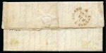 Stamp of Danish West Indies » Pre-Philately and Stampless Covers 1825 (29 Nov.) Folded entire from St.Croix to Burton/Yorkshire,