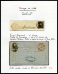 Stamp of Belgium » Collections 1849-1863 Medaillons: Belle collection originale illustrée