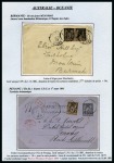 Stamp of France OCEANIEN Collection de 16 lettres sur pages