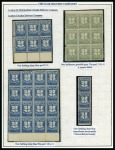 Stamp of Great Britain » Circular Delivery Companies 1865-1867 Specialised collection of Circular Delivery Companies neatly mounted and expertly written up on 22 album pages