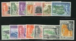 Stamp of Dominica 1951 1c to $2.40 set of 15 with "SPECIMEN" perforation