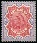 Stamp of India » Collections, Lots etc. 1854-2017 Extensive and valuable collection neatly