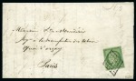 Stamp of France » Collections 1849-1852, Très intéressante sélection de 15 lettres