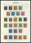 Stamp of Greece » Collections 1861-1940 mainly mint collection on album pages showing