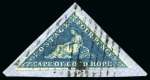 Stamp of South Africa » Cape of Good Hope The Cape Triangulars 1853-1864 An outstanding old-time ollection of these famous stamps
