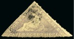 Stamp of South Africa » Cape of Good Hope The Cape Triangulars 1853-1864 An outstanding old-time ollection of these famous stamps