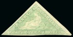 Stamp of South Africa » Cape of Good Hope The Cape Triangulars 1853-1864 An outstanding old-time ollection of these famous stamps