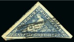 Stamp of South Africa » Cape of Good Hope The Cape Triangulars 1853-1864 An outstanding old-time ollection of these famous stamps
