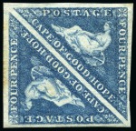 Stamp of South Africa » Cape of Good Hope The Cape Triangulars 1853-1864 An outstanding old-time ollection of these famous stamps