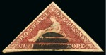 Stamp of South Africa » Cape of Good Hope The Cape Triangulars 1853-1864 An outstanding old-time ollection of these famous stamps