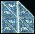 Stamp of South Africa » Cape of Good Hope The Cape Triangulars 1853-1864 An outstanding old-time ollection of these famous stamps